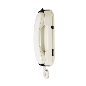 Téléphone d'urgence HD2000 analogique blanc sans Clavier fermé