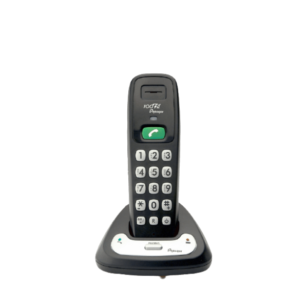 Particularly simple cordless telephone
