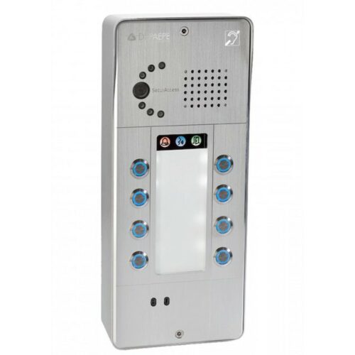 SECURACCESS PMR IP CAMERA 8 BOUTONS ALUMINIUM