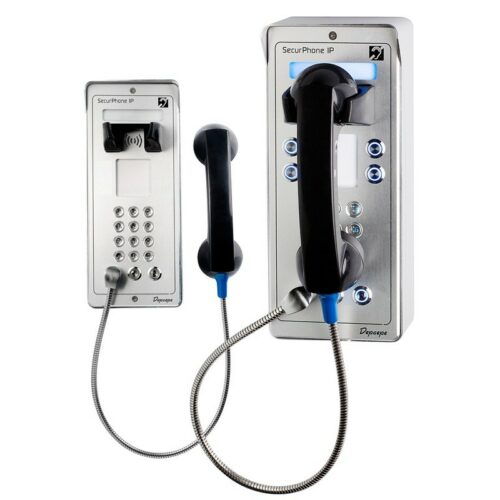 SECURPHONE IP POE URGENCE 4 BOUTONS ALUMINIUM