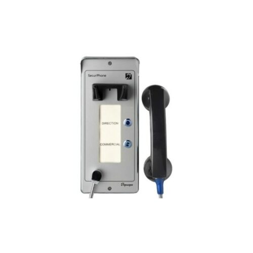 SECURPHONE URGENCE 2 BOUTONS ALUMINIUM
